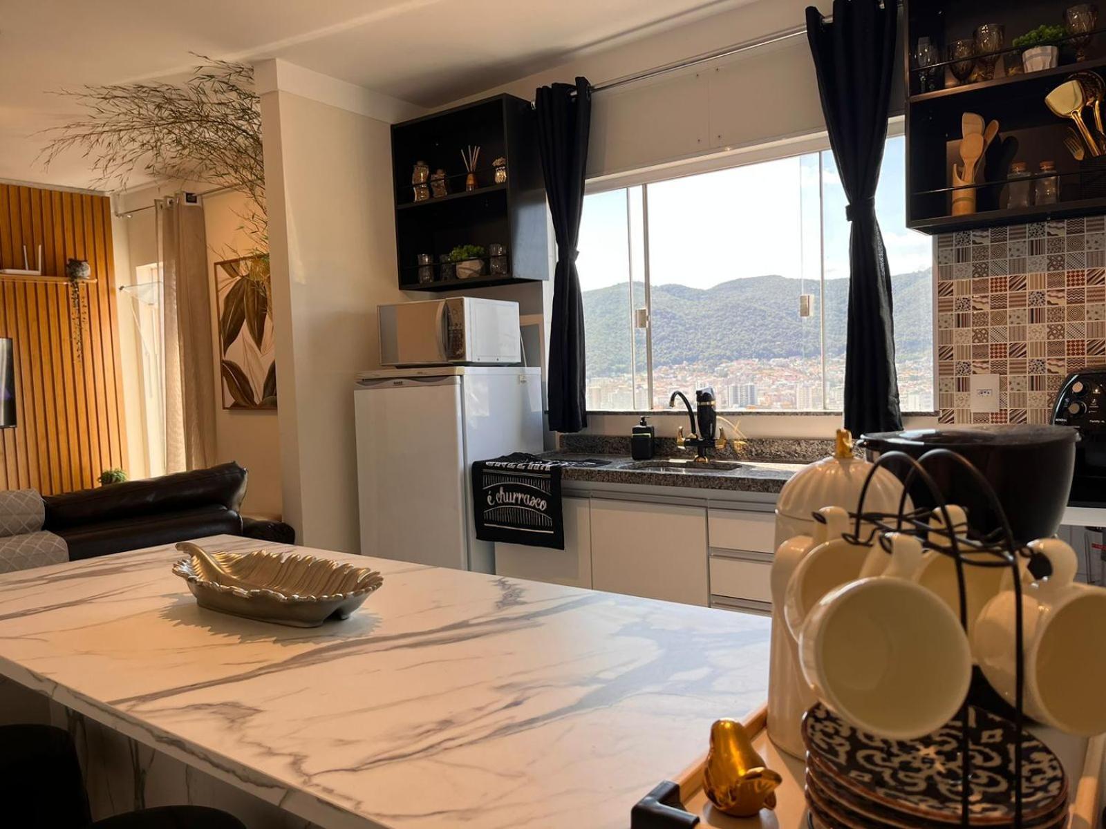 Flat Bambu - Centro - Vista Maravilhosa Com Garagem E Elevador * Pocos de Caldas